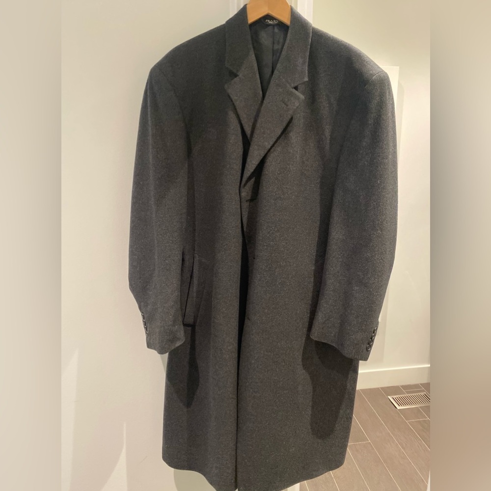 Jos A. Bank wool and cashmere overcoat